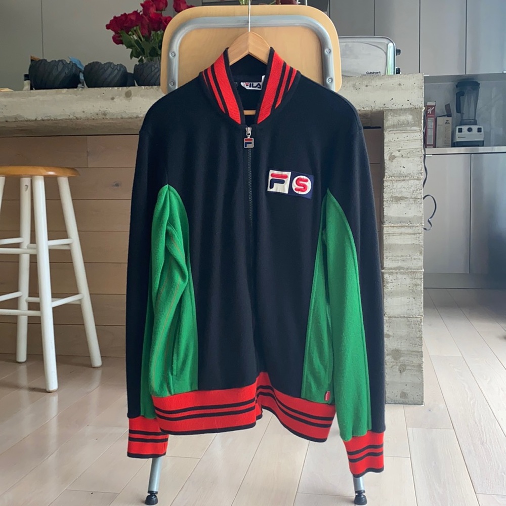 Supreme Collab x Fila "Supreme Team" Track Jacket